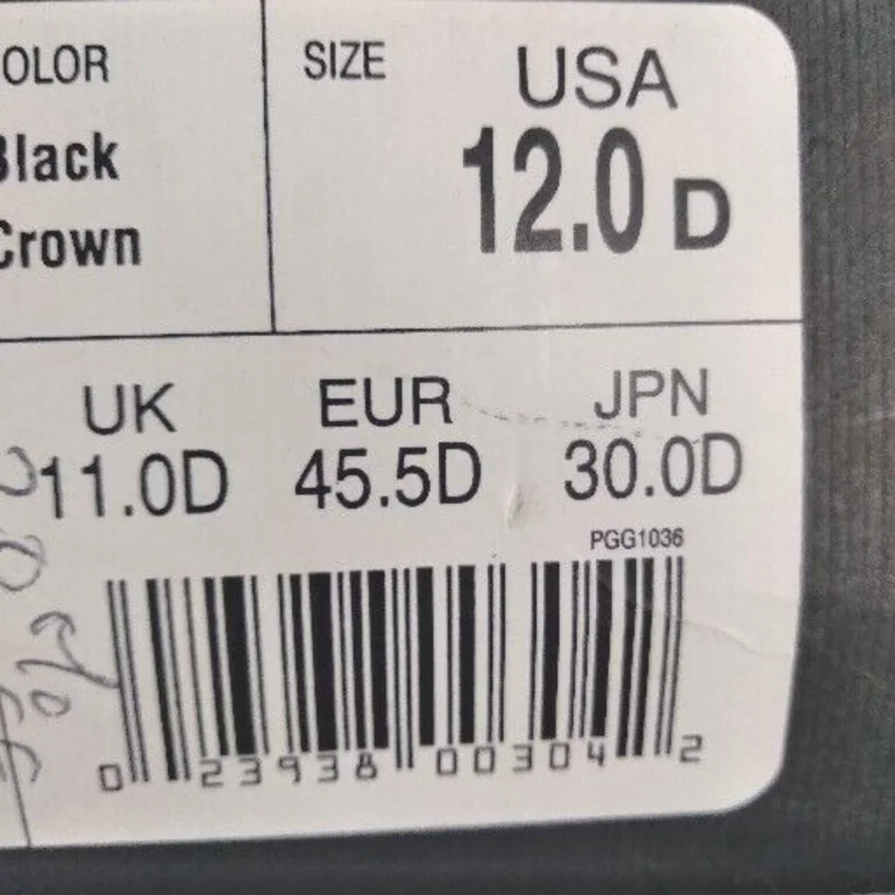 Florsheim Mens Canton Black Cap Toe Oxfords Shoes 12 Medium (D)‎ with Box